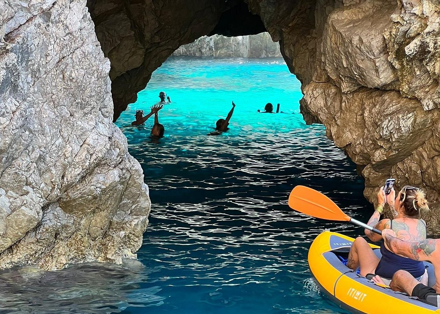 Blue Grotto Visit and Capri Semi-Private Boat Tour